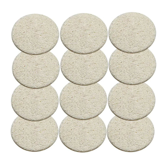 6x6cm Loofah Makeup Remover Pads for Eyes and Face